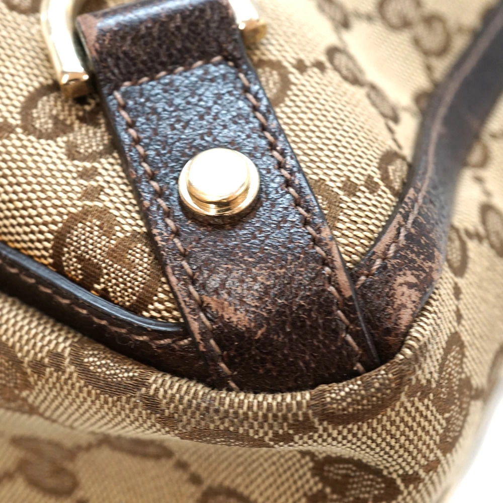 Gucci Bag Tote Canvas Handbag - Picture 7 of 11